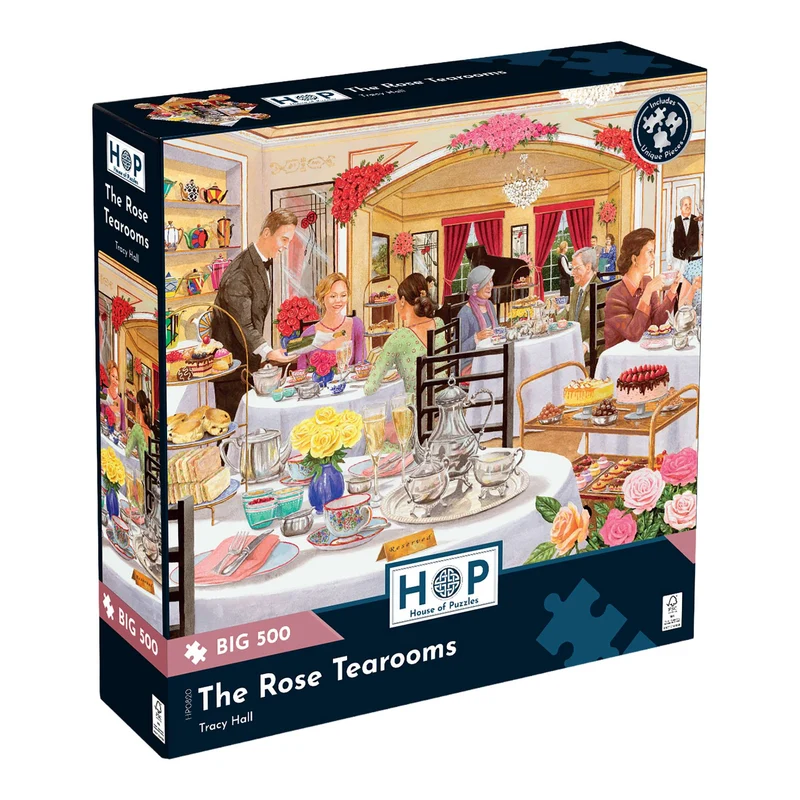 The Rose Tearooms BIG 500 Jigsaw Puzzle
