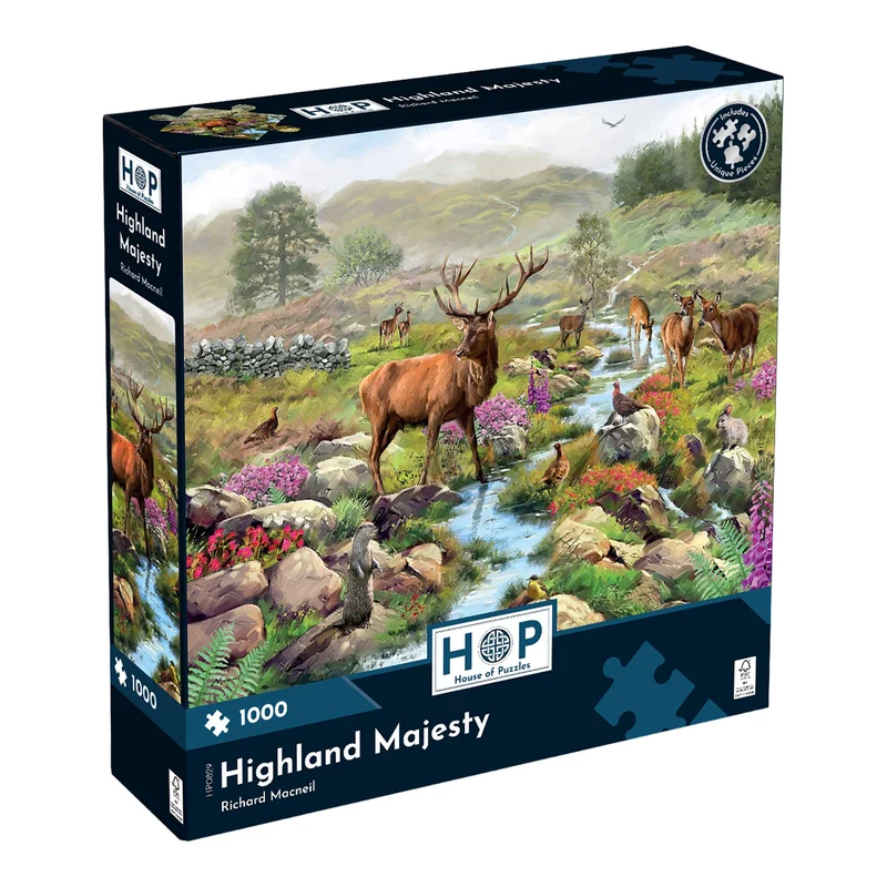 Highland Majesty 1000 Piece Jigsaw Puzzle