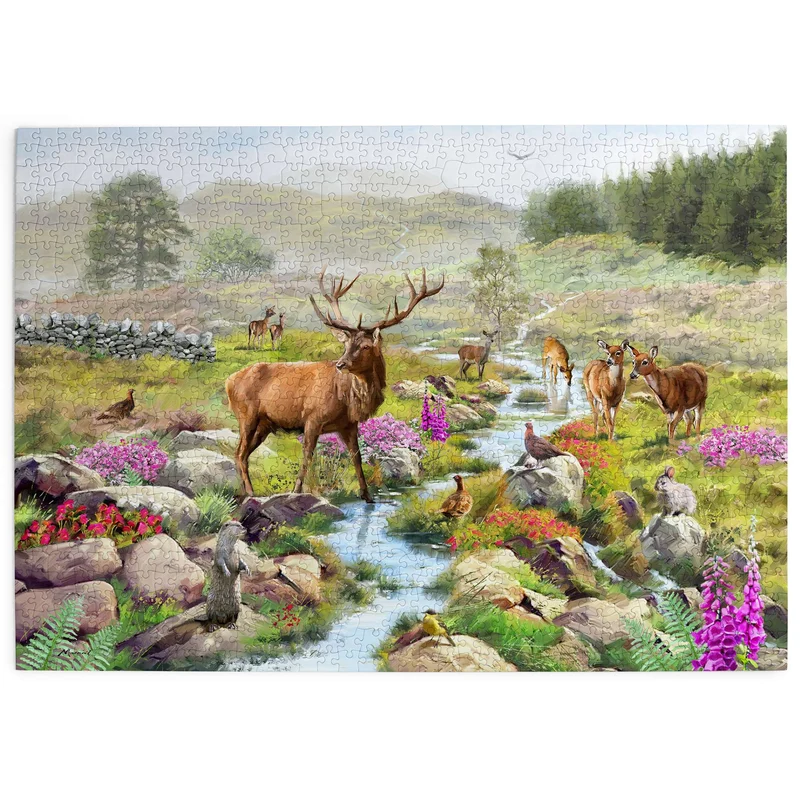 Highland Majesty 1000 Piece Jigsaw Puzzle