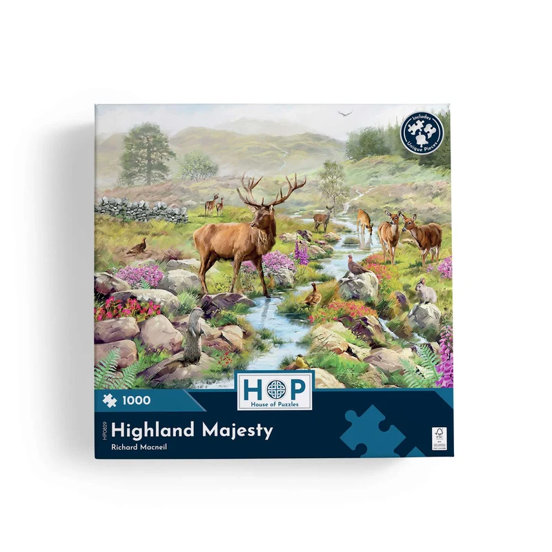 Highland Majesty 1000 Piece Jigsaw Puzzle