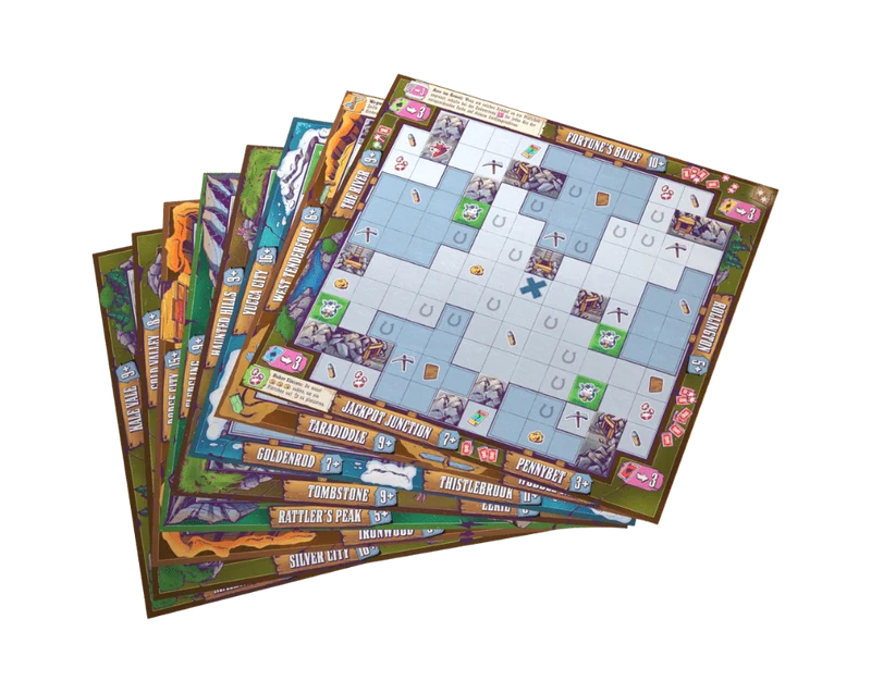 Wild Tiled West, deutsch