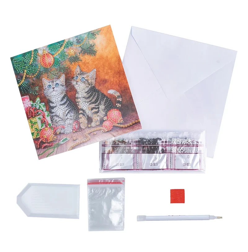 Crystal Art Card Kit - Magic of Christmas