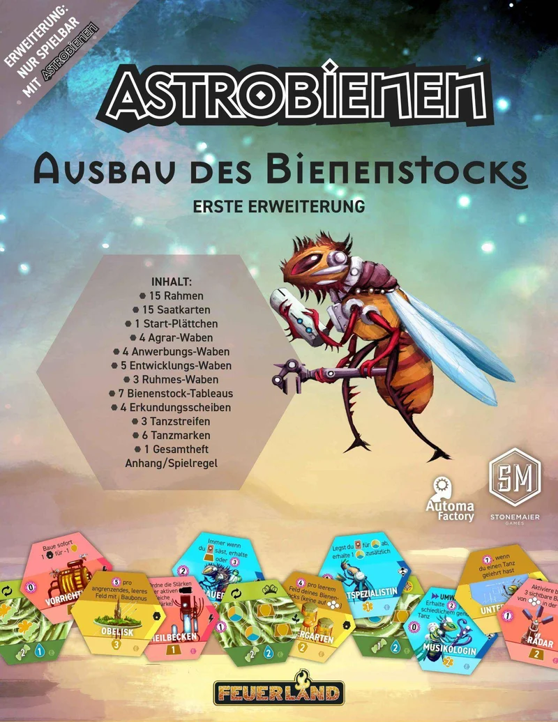 Ausbau des Bienenstocks - Astrobienen, deutsch (Erw.)