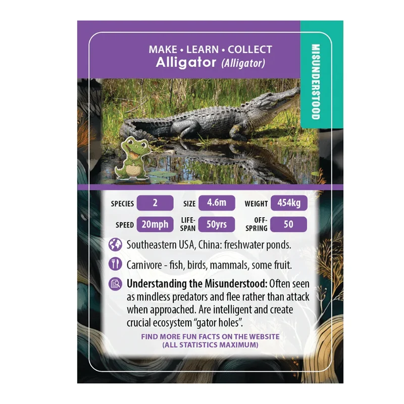 Crystal Buddies - Alligator