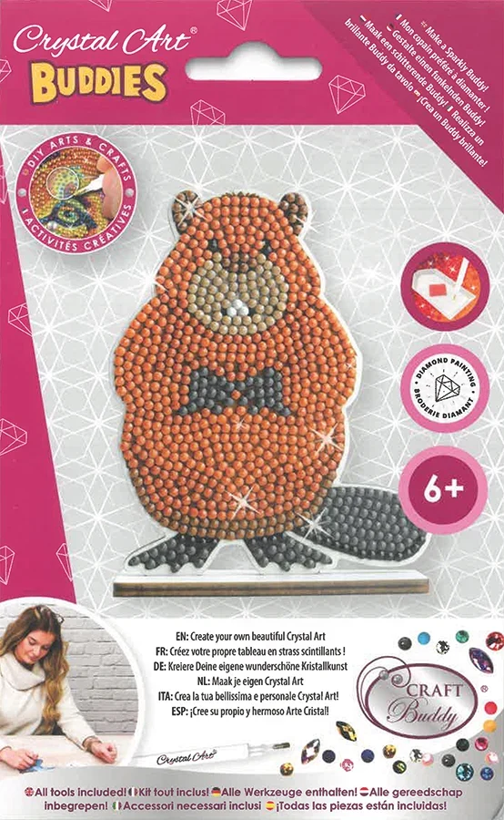 Crystal Buddies - Beaver