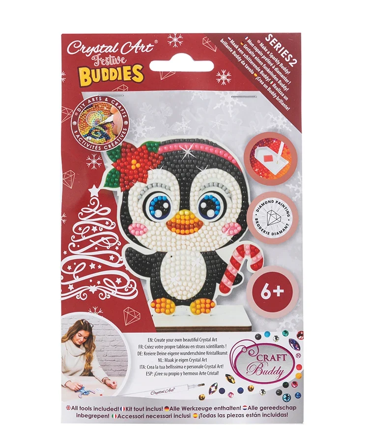 Crystal Buddies - Penguin