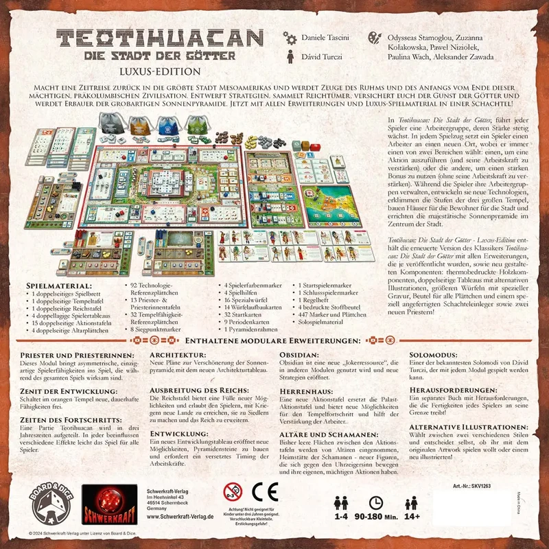 Teotihuacan - Die Stadt der Götter: Luxus-Edition, deutsch