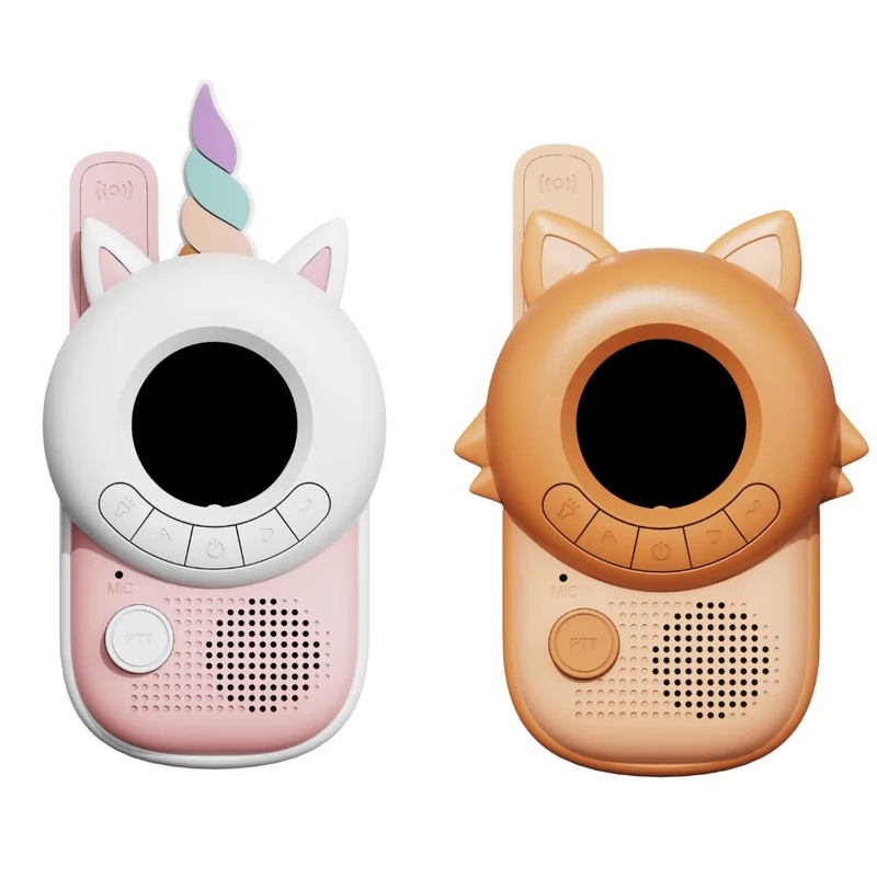 Walkie Talkie für Kinder – Fuchs und Einhorn