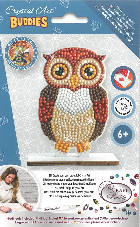 Crystal Buddies - Woodland Owl