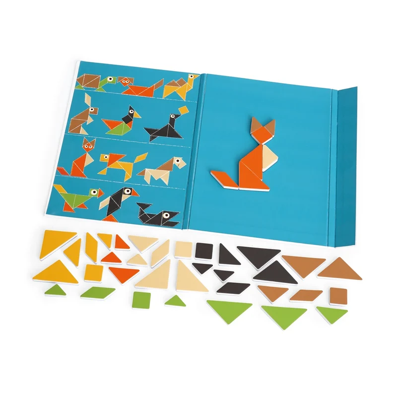 Magnetisches Puzzle Formen und Farben Edulogic – Tangram