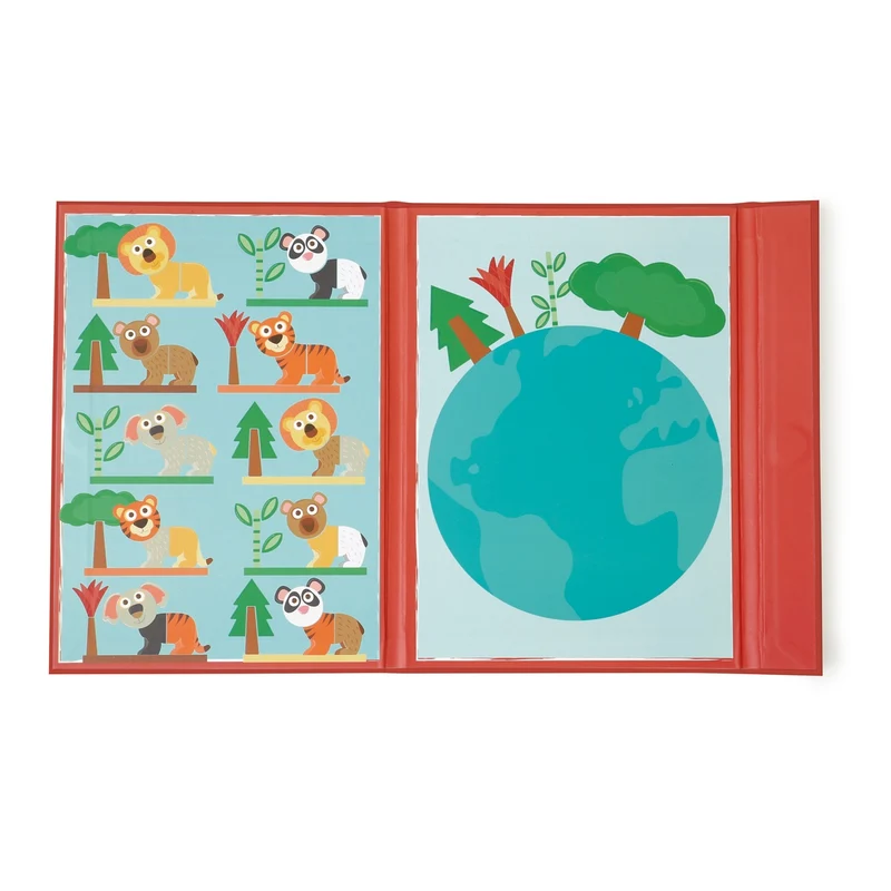 Magnetisches Puzzle Formen und Farben Edulogic – Tiere