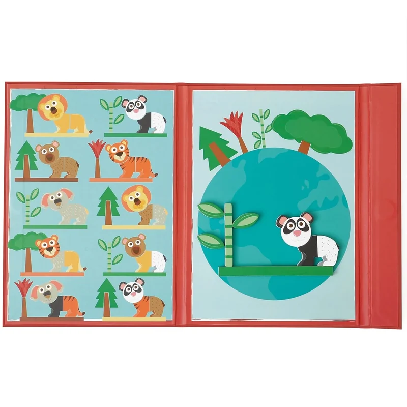 Magnetisches Puzzle Formen und Farben Edulogic – Tiere
