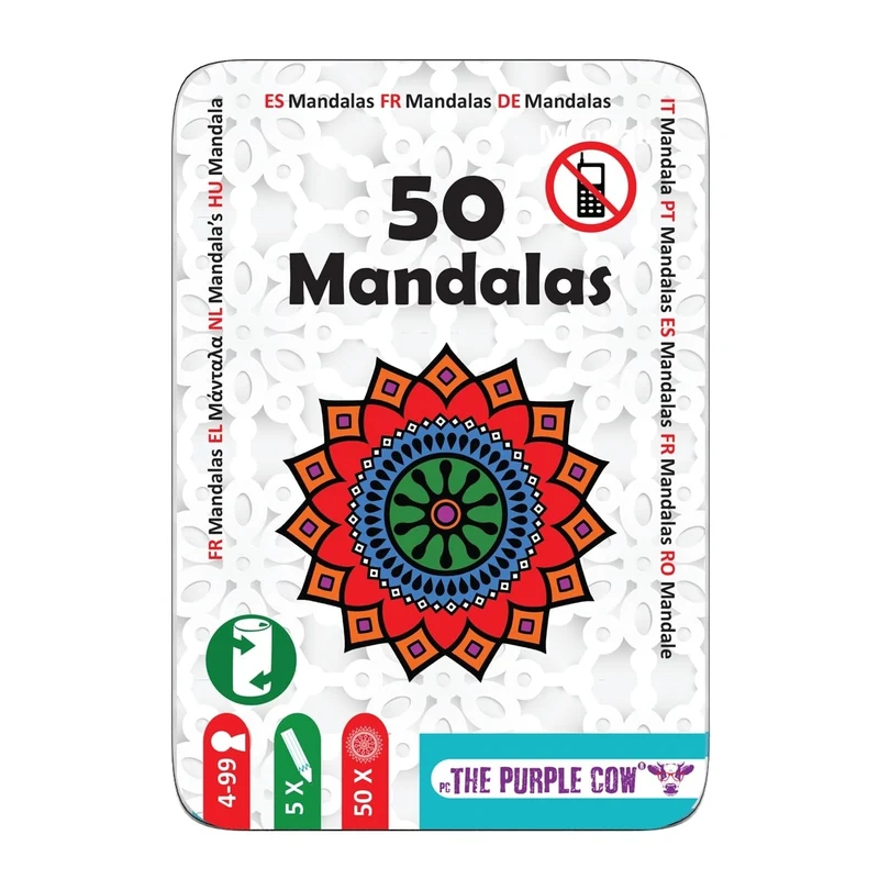 Reise-Rätsel – 50 Mandalas
