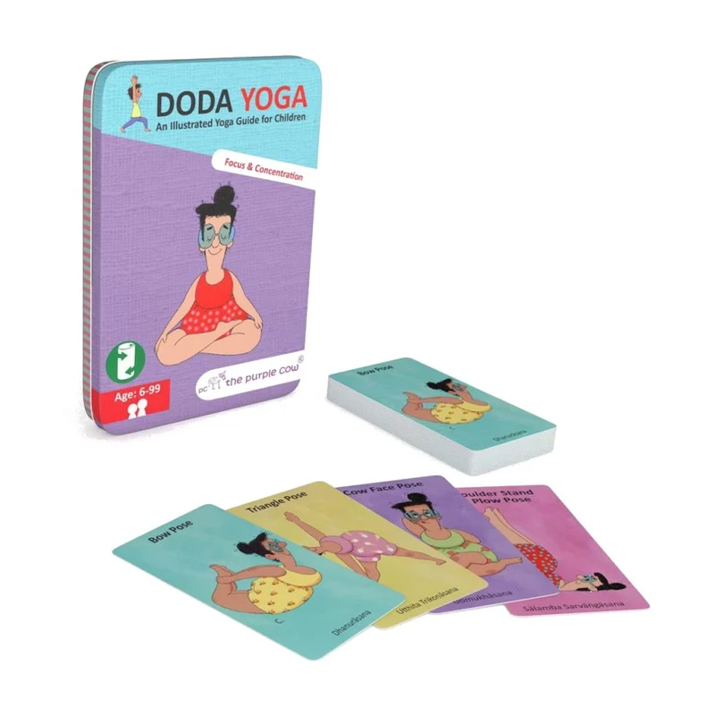 Doda Yoga-Karten – Fokus und Konzentration (ENG)