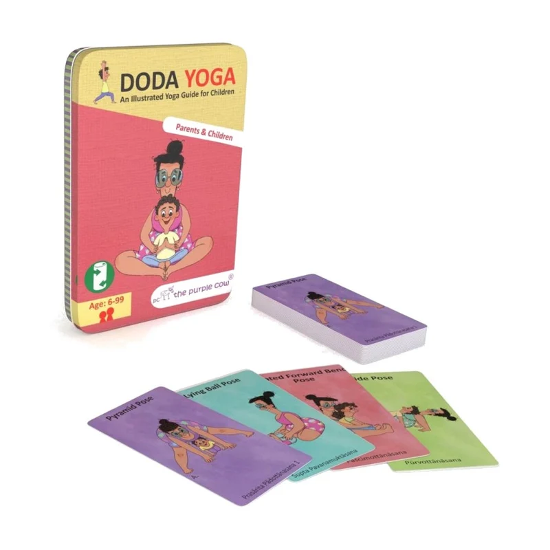 Karten Doda Yoga – Eltern und Kinder (ENG)