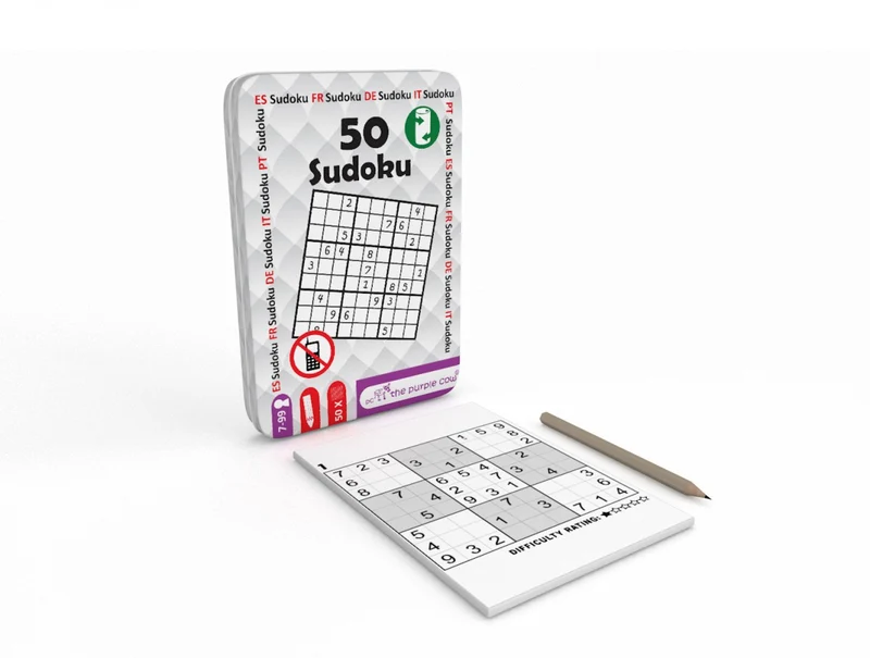 Reise-Rätsel – 50 Sudoku