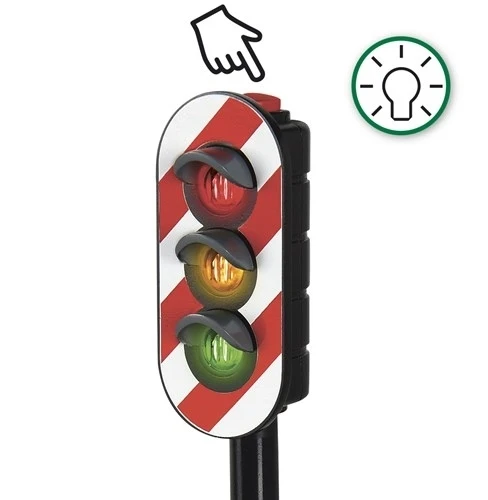 Batteriebetriebene Lichtsignalanlage