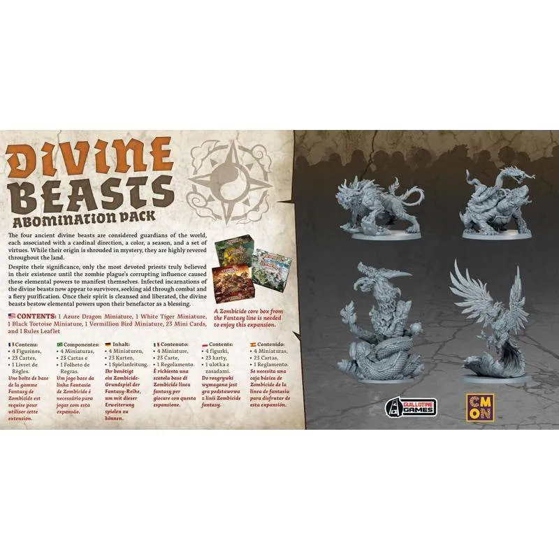 Divine Beasts - Zombicide: White Death, deutsch (Erw.)