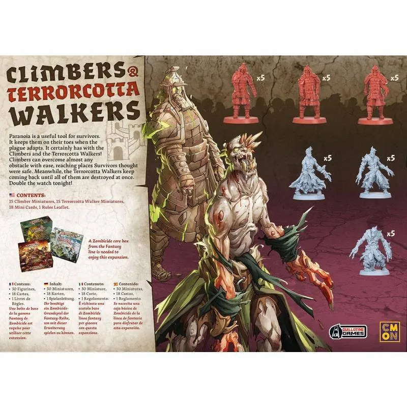 Climbers & Terrorcotta Walkers - Zombicide: White Death, deutsch (Erw.)