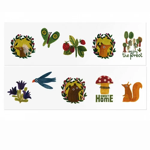 Tattoos für Kinder – Natur