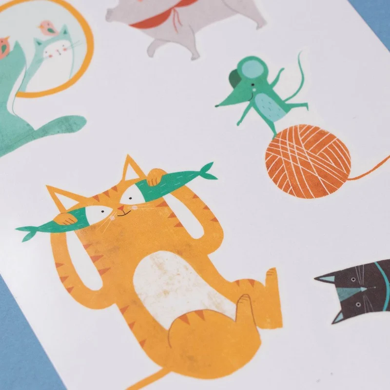 Tattoos für Kinder Londji - Kätzchen