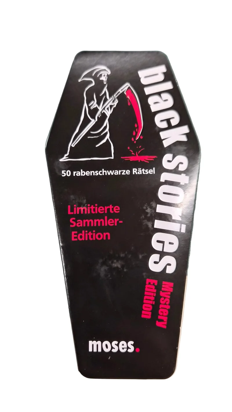 Black Stories Mystery Edition Limited - 50 rabenschwarze Rätsel