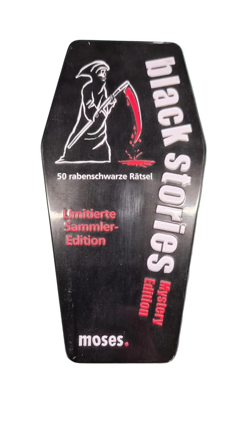 Black Stories Mystery Edition Limited - 50 rabenschwarze Rätsel
