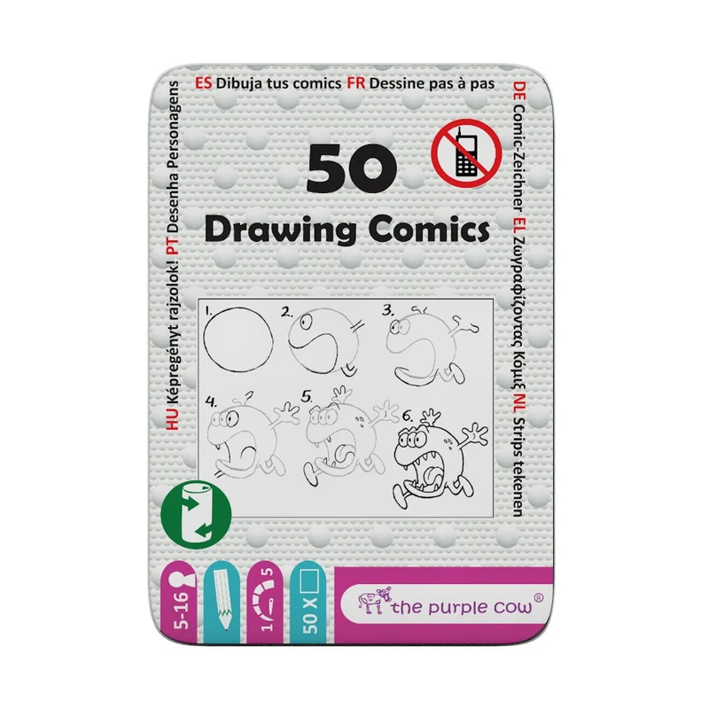Reise-Rätsel – 50 Comics zeichnen