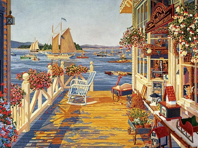 PFG Nantucket Fishing Club, John Atwater (Usage/Used - PUZZLES FOR GOOD)