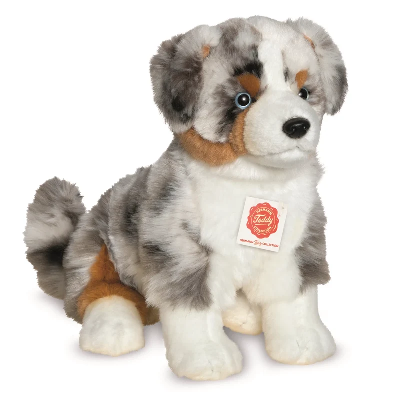 Teddy-Hermann Australian Shepherd 30cm – realistisches Kuscheltier