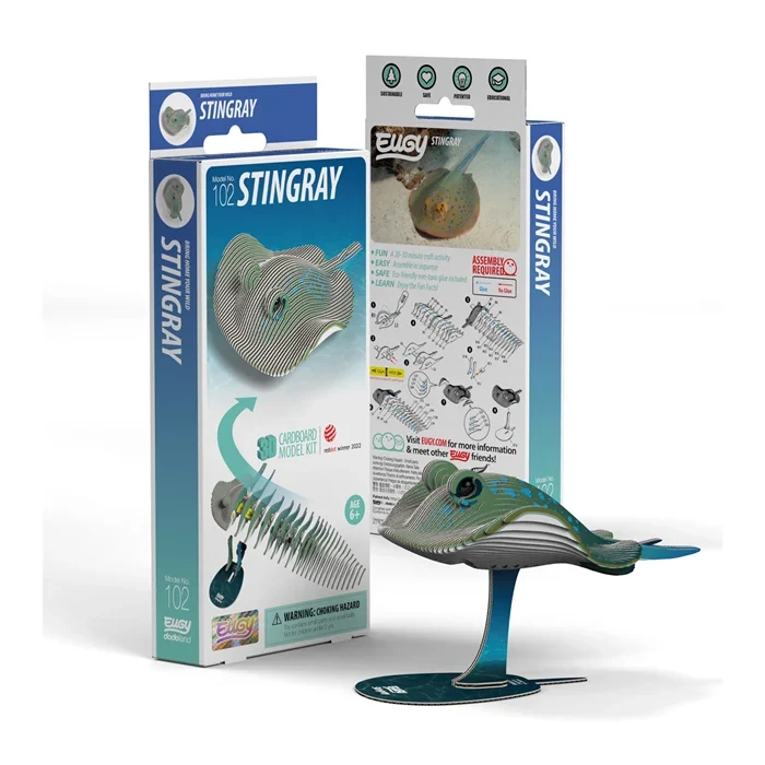 Eugy - 3D Bastelset Stachelrochen