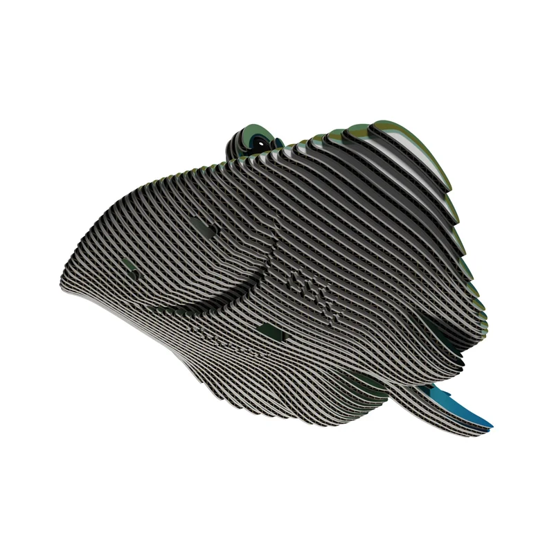 Eugy - 3D Bastelset Stachelrochen