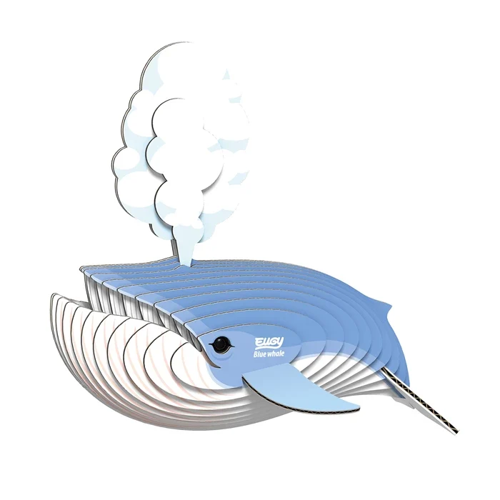 Eugy - 3D Bastelset Blauwal
