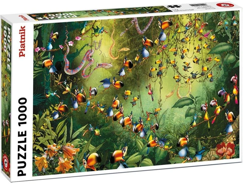 PFG Jungle Birds, Francois Ruyer (Usage/Used - PUZZLES FOR GOOD)
