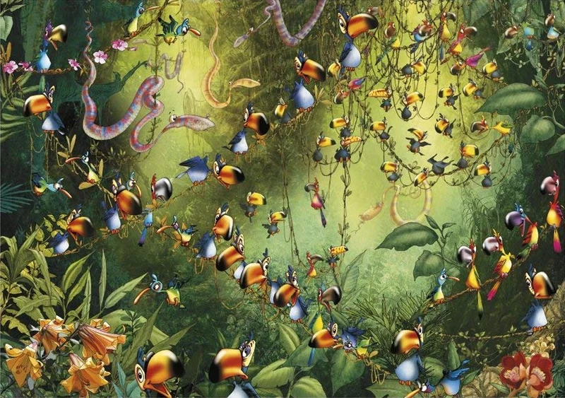 PFG Jungle Birds, Francois Ruyer (Usage/Used - PUZZLES FOR GOOD)