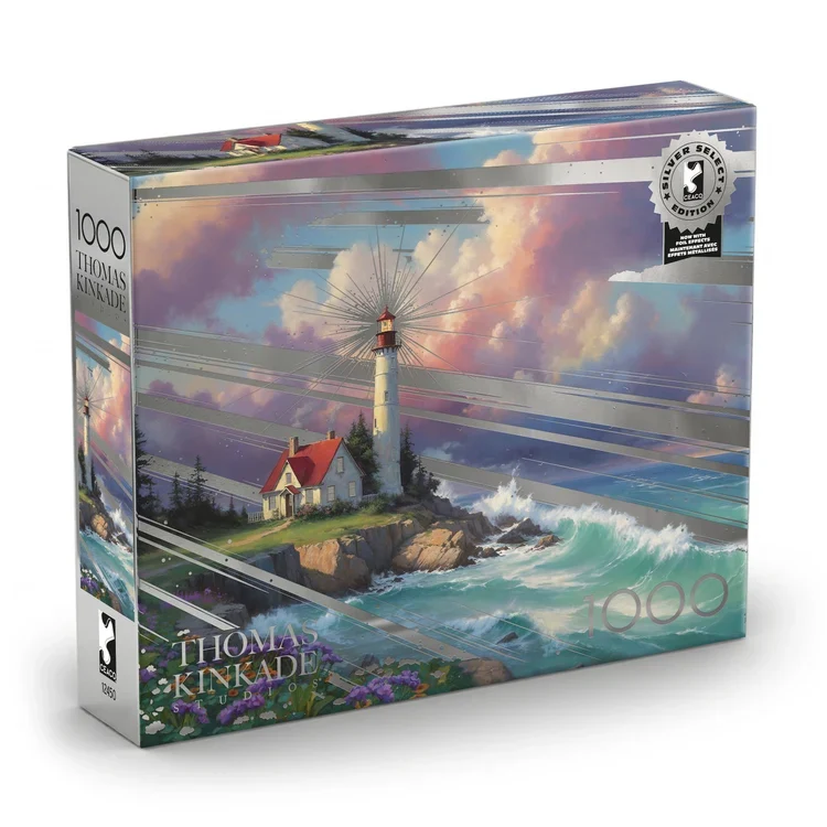 Silver - Windswept Cove, Thomas Kinkade (1000pcs)