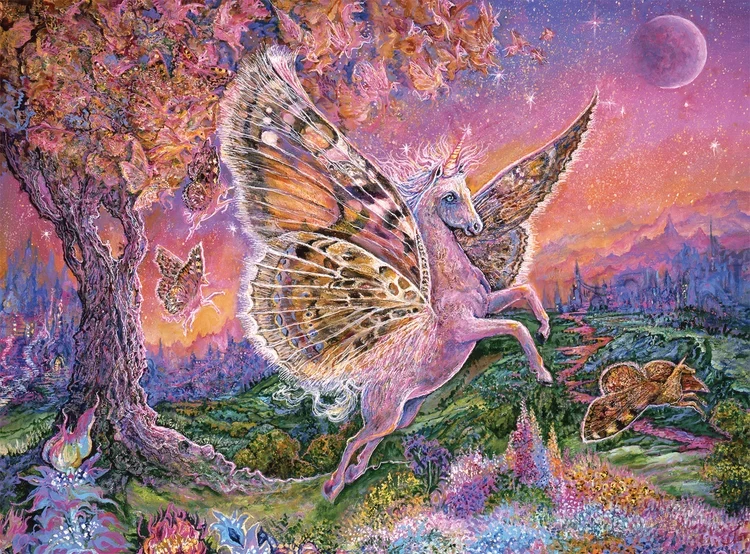 Fluttercorn Dreams, Josephine Wall (Glitter) (1000pcs)