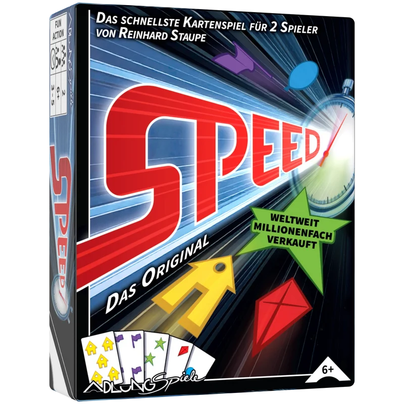 Speed (mult) - Kartenspiel für Kinder