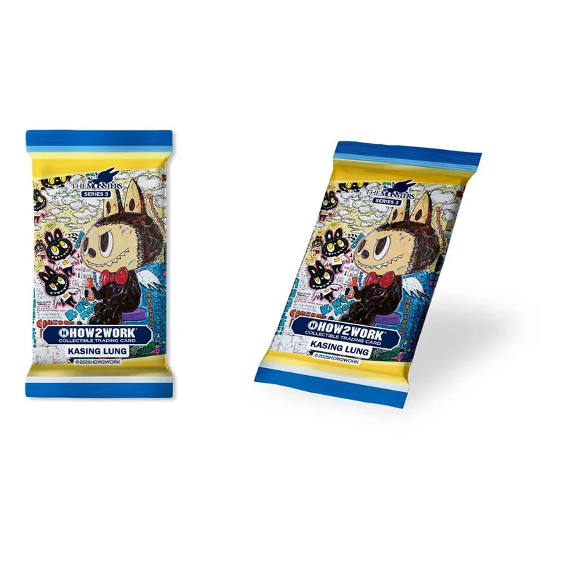 How2Work Labubu - Collectible Trading Cards The Monsters Series 3 - English