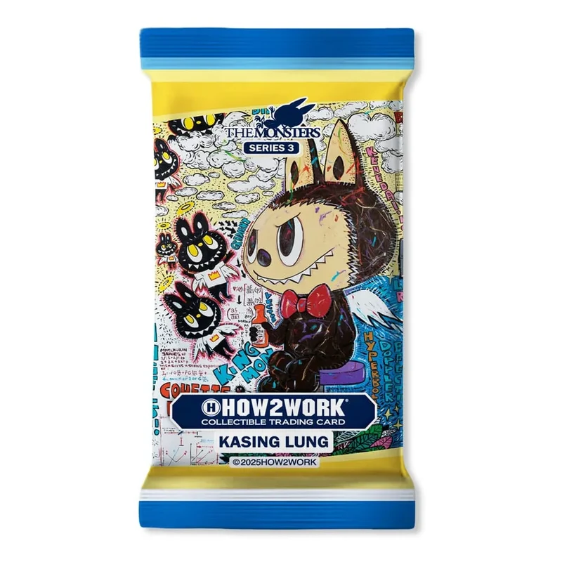 How2Work Labubu - Collectible Trading Cards The Monsters Series 3 - English