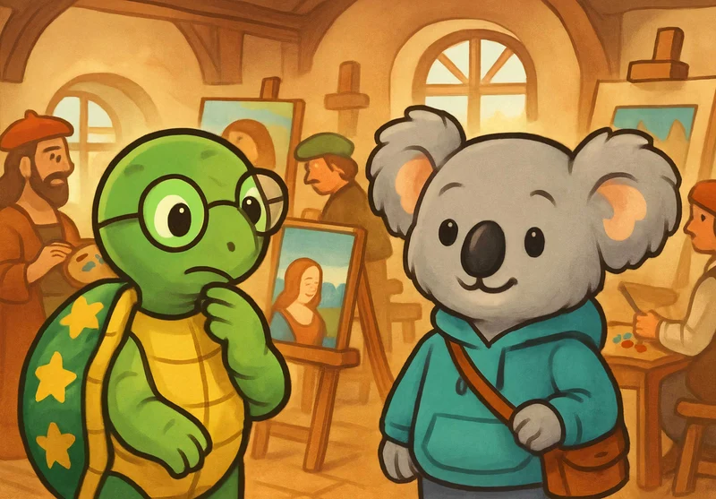 112536 Kinder - Taz die Schildkröte, Kiki der Koala Puzzle