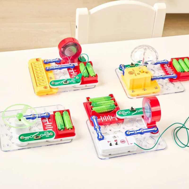 Elektrofun-Set für kleine Elektroingenieure – Bau eine Disco-Lampe, 7 Teile