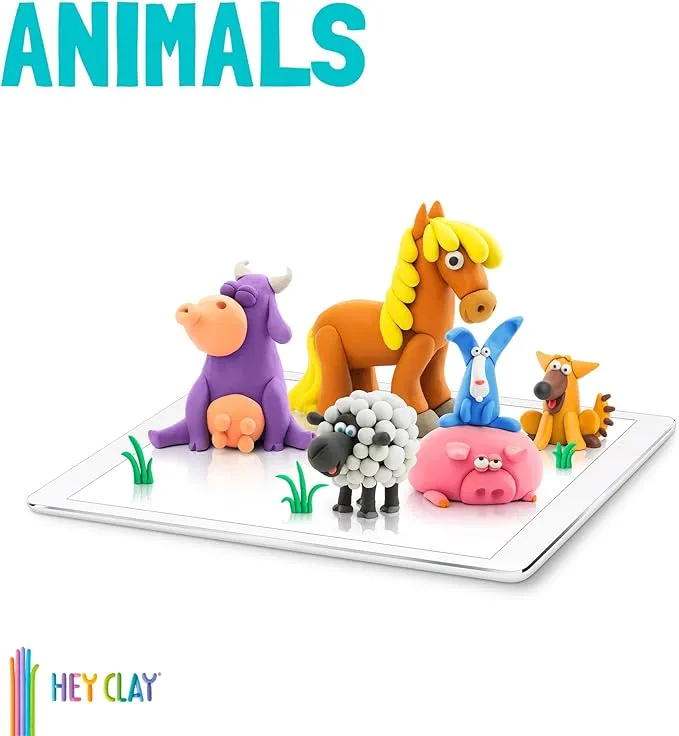 Hey Clay Tiere in 6 verschiedenen Ausführungen