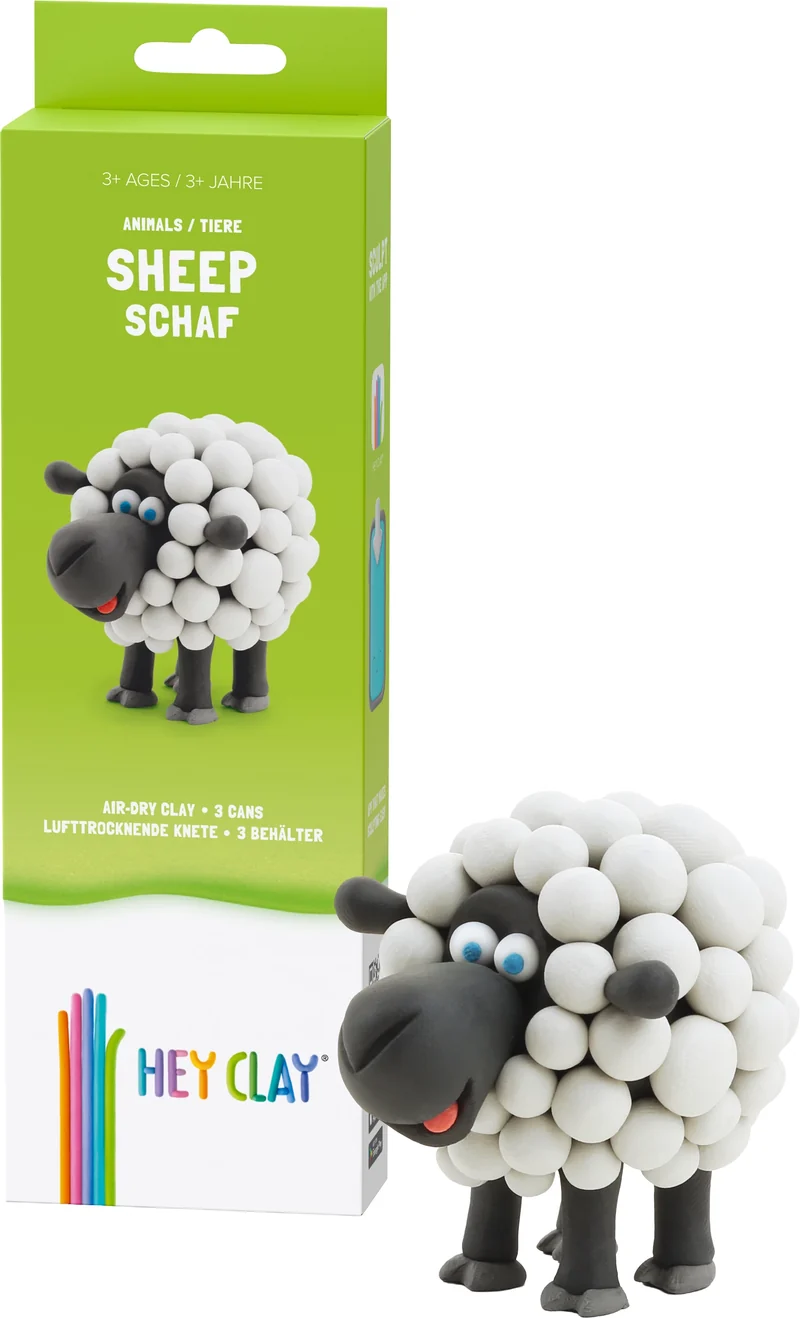 Hey Clay Tiere in 6 verschiedenen Ausführungen