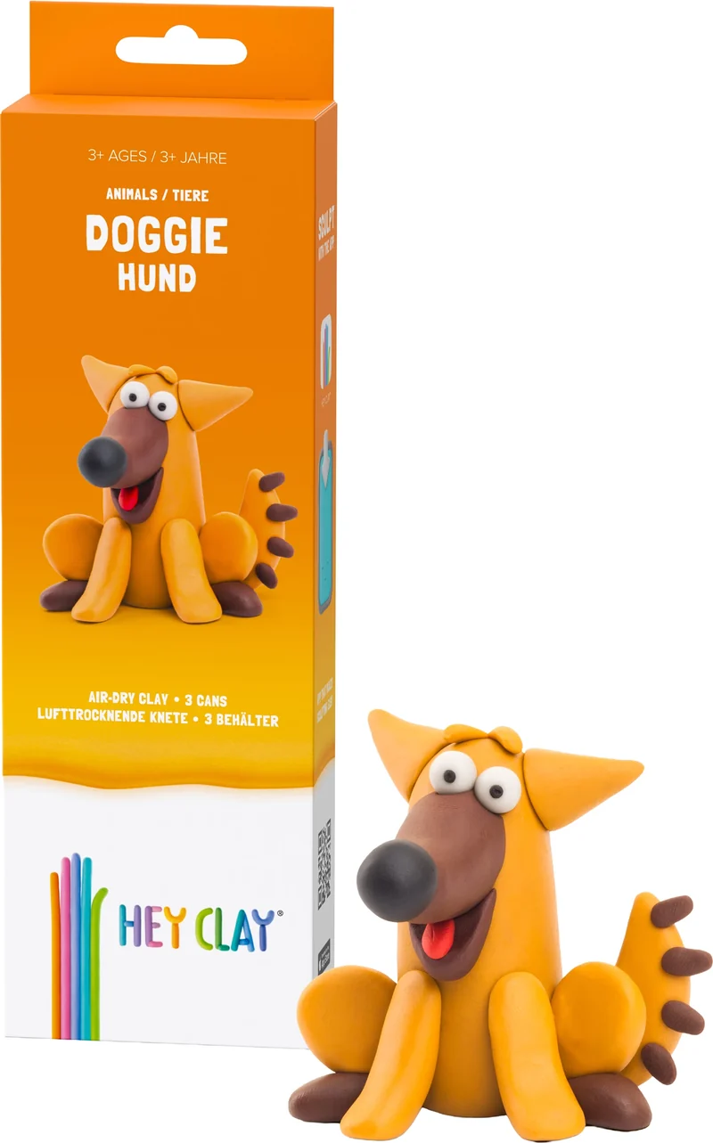 Hey Clay Tiere in 6 verschiedenen Ausführungen