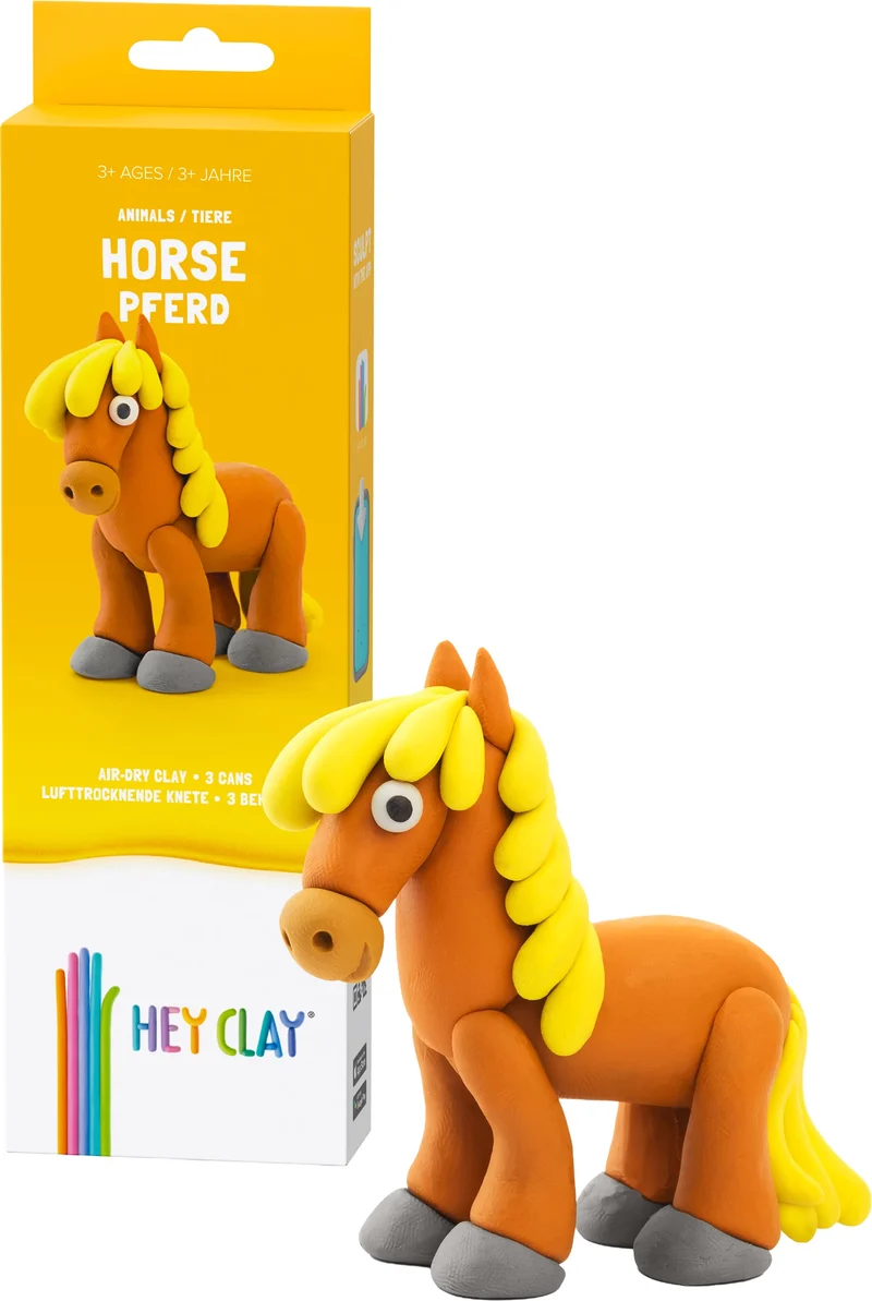 Hey Clay Tiere in 6 verschiedenen Ausführungen