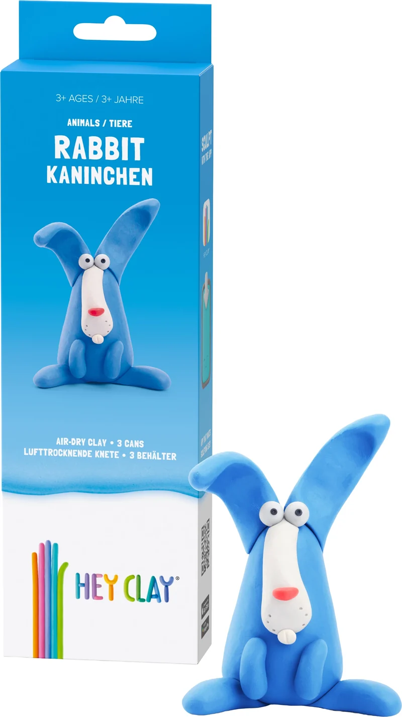 Hey Clay Tiere in 6 verschiedenen Ausführungen