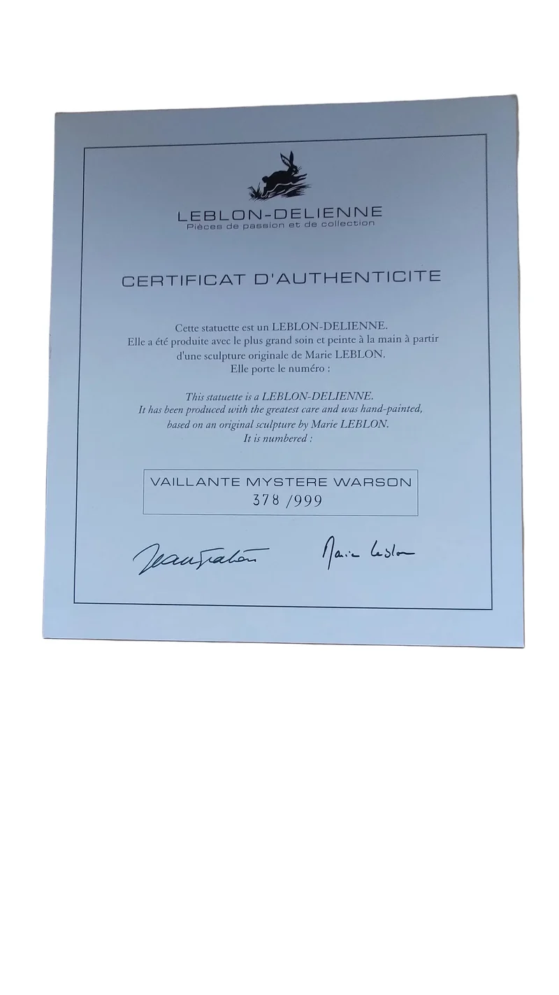 Vaillante Mystère Warson n°10 – Leblon‑Delienne