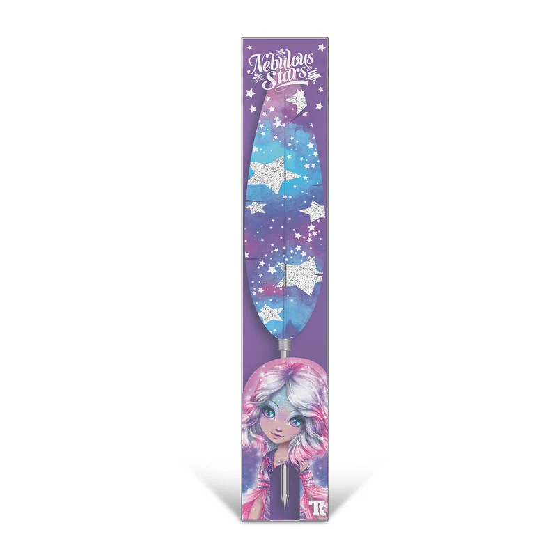 Kugelschreiber mit bunter Feder – Estrella