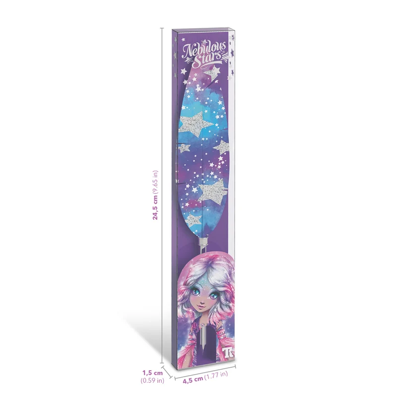 Kugelschreiber mit bunter Feder – Estrella